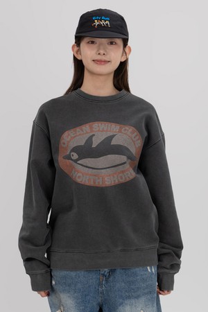 노스쇼어 맨투맨 (블랙)