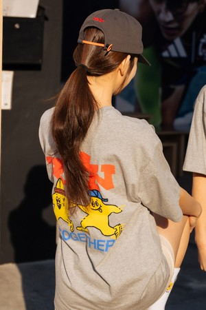 런 투게더 반팔 티셔츠 (스포츠 그레이)