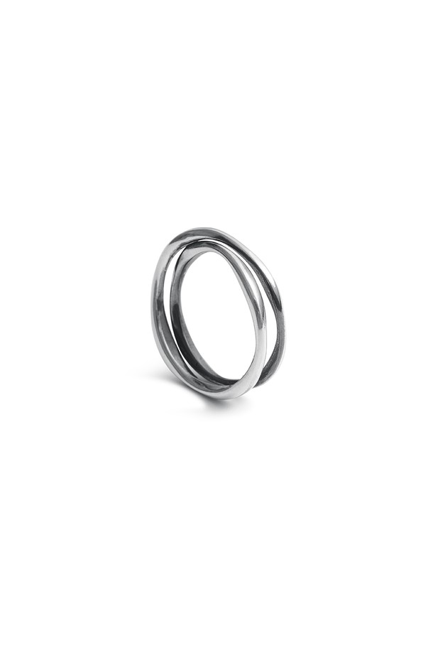 RAMOLIN - 기타소품 - Twisted White Hole Ring