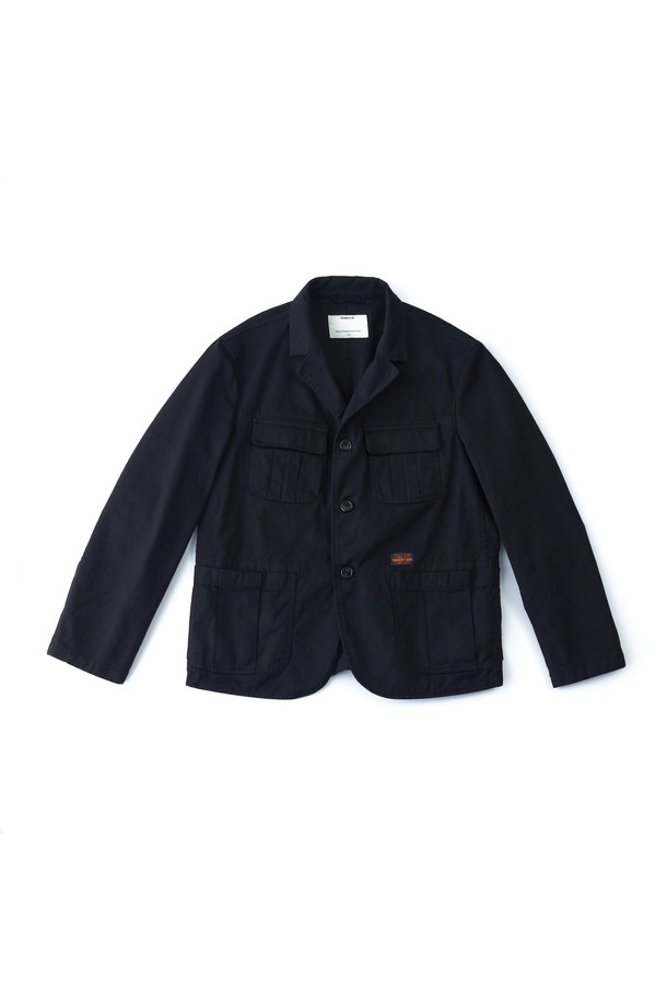 RAMOLIN - 수트/블레이저자켓 - Urbane Fatigue Jacket Black