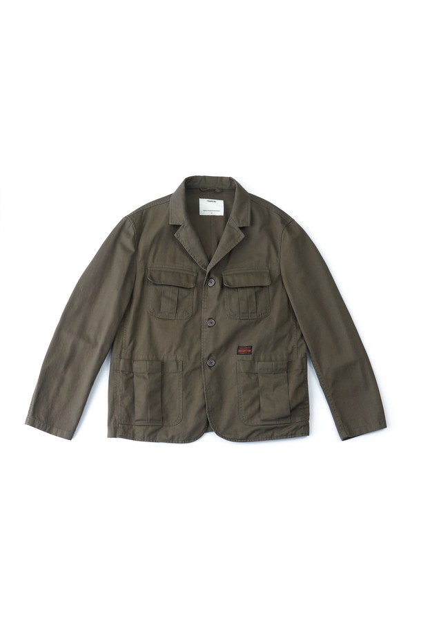 RAMOLIN - 수트/블레이저자켓 - Urbane Fatigue Jacket Khaki