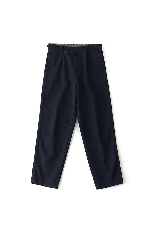 RAMOLIN - 캐주얼팬츠 - Usual Belted Pants Navy