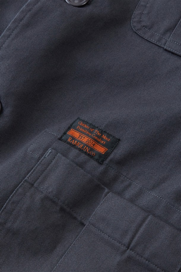 RAMOLIN - 수트/블레이저자켓 - Urbane Fatigue Jacket Charcoal