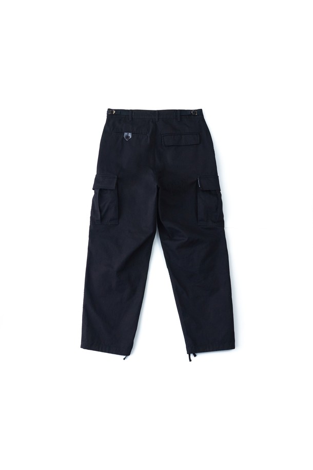 RAMOLIN - 캐주얼팬츠 - Urbane Fatigue Pants Black