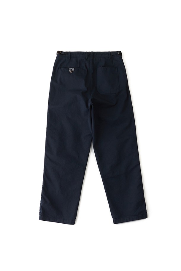 RAMOLIN - 캐주얼팬츠 - Usual Belted Pants Navy