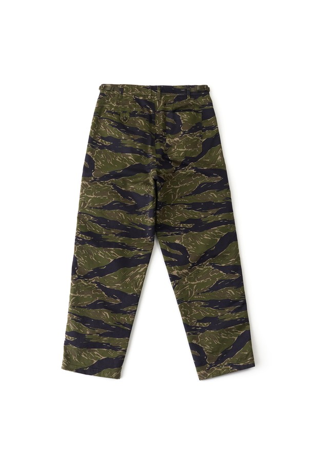 RAMOLIN - 캐주얼팬츠 - Usual Belted Pants Tiger Camo