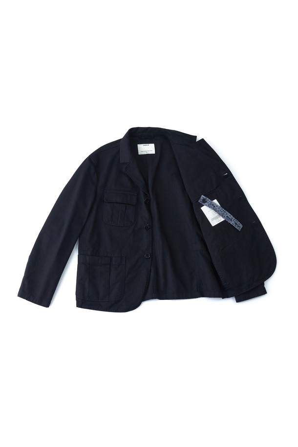 RAMOLIN - 수트/블레이저자켓 - Urbane Fatigue Jacket Black