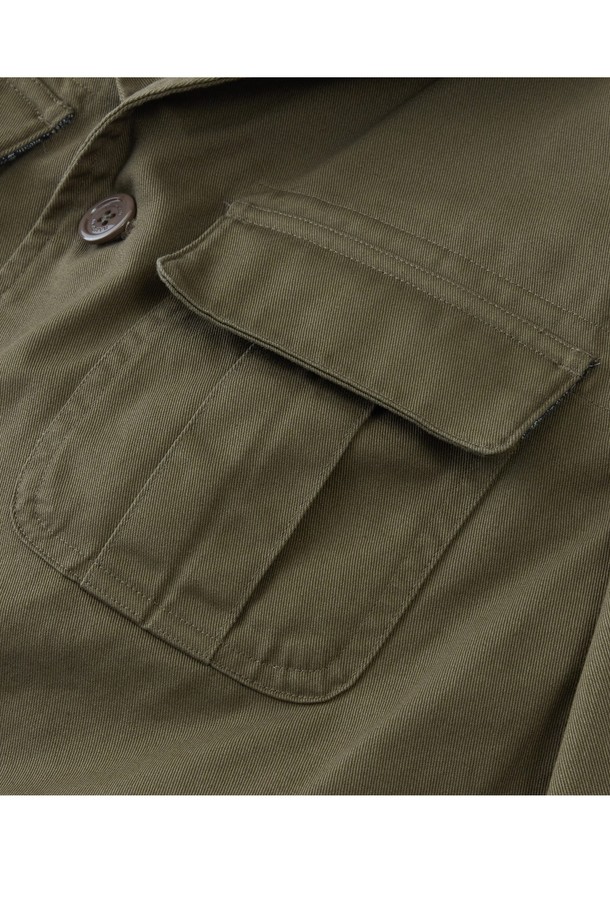 RAMOLIN - 수트/블레이저자켓 - Urbane Fatigue Jacket Khaki