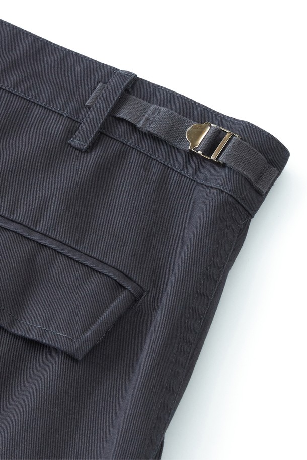 RAMOLIN - 캐주얼팬츠 - Urbane Fatigue Pants Charcoal 