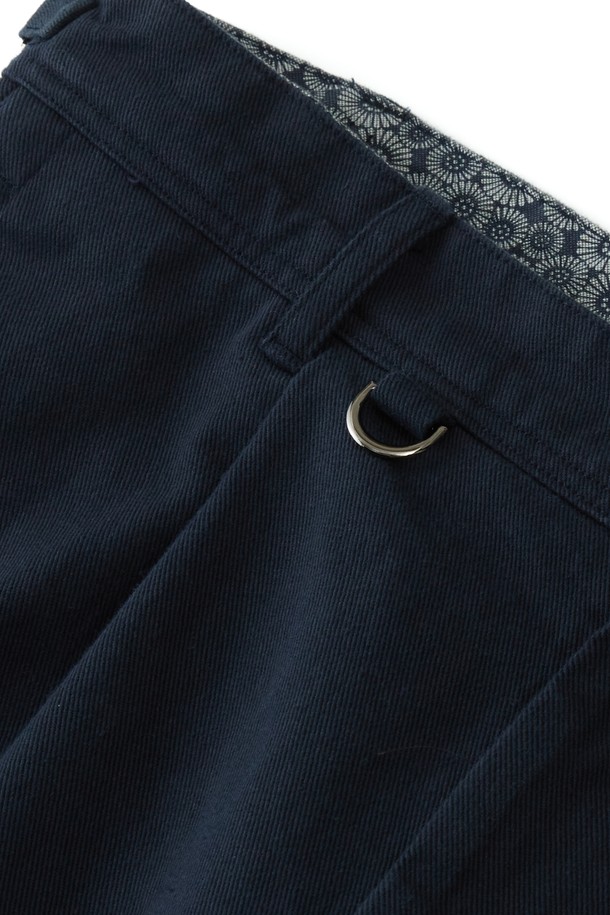 RAMOLIN - 캐주얼팬츠 - Usual Belted Pants Navy