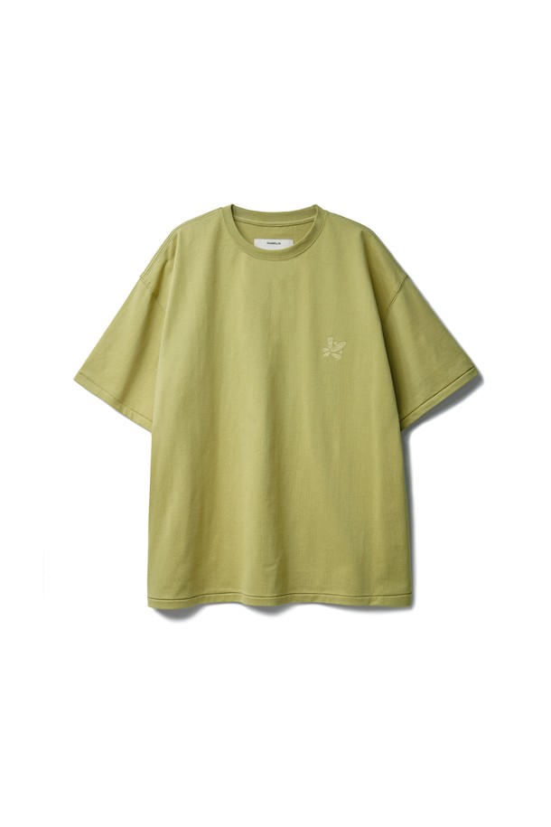 RAMOLIN - 반팔티셔츠 - Essential Logo T-Shirts Pistachio Green