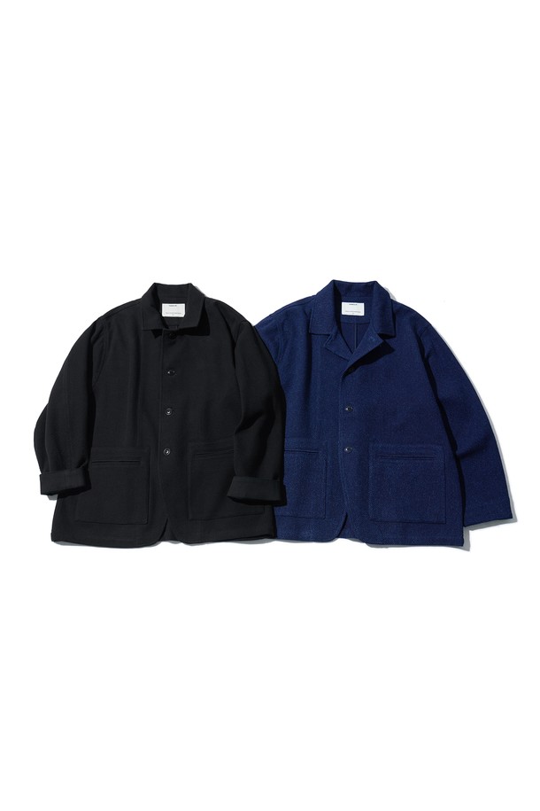 RAMOLIN - 자켓 / 베스트 - Sashiko Indigo Work Jacket