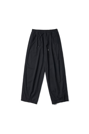 Weave Balloon Pants Black