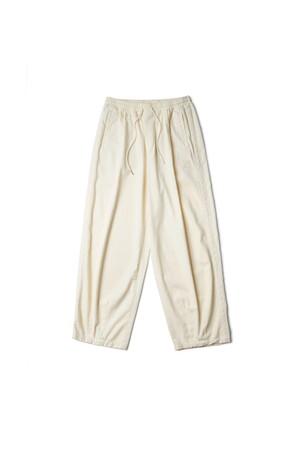 Weave Balloon Pants Ivory