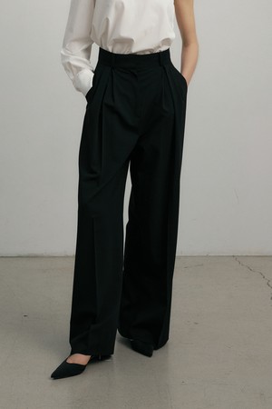 Monet wide slacks (black)