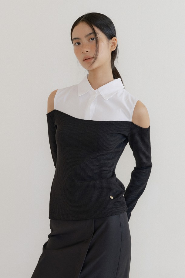 FW 오프숄더 셔츠 탑 (블랙)은 가을, 겨울 시즌을 위한 여성 의류입니다. 우아하고 섹시한 무드를 연출하며, 슬림핏 디자인과 오프숄더 네크라인이 특징입니다. 신축성 있는 폴리에스테르, 레이온, 스판덱스, 면 혼방 소재로 제작되어 부드러운 촉감을 선사합니다. 골지 패턴과 긴소매 디자인이 돋보이며, 데이트룩, 모임룩, 겨울 데일리룩 등 다양한 TPO에 활용 가능합니다. 시크, 미니멀, 클래식 스타일을 선호하는 여성에게 적합한 아이템입니다.
