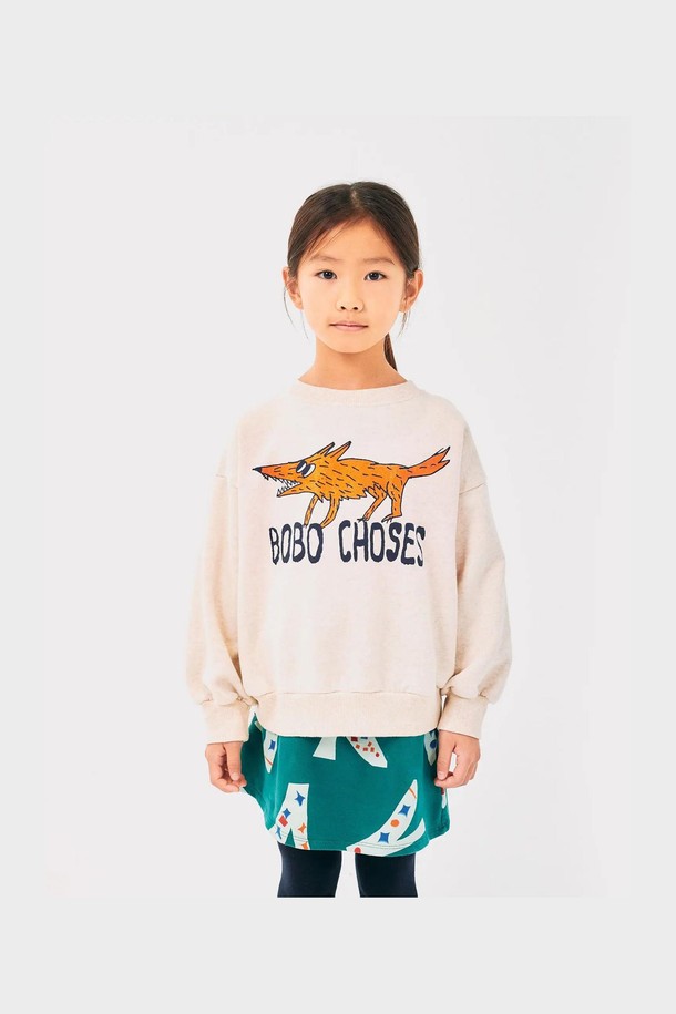 BOBO CHOSES - 의류 - [보보쇼즈 24FW]The Clever Fox 스웨트셔츠