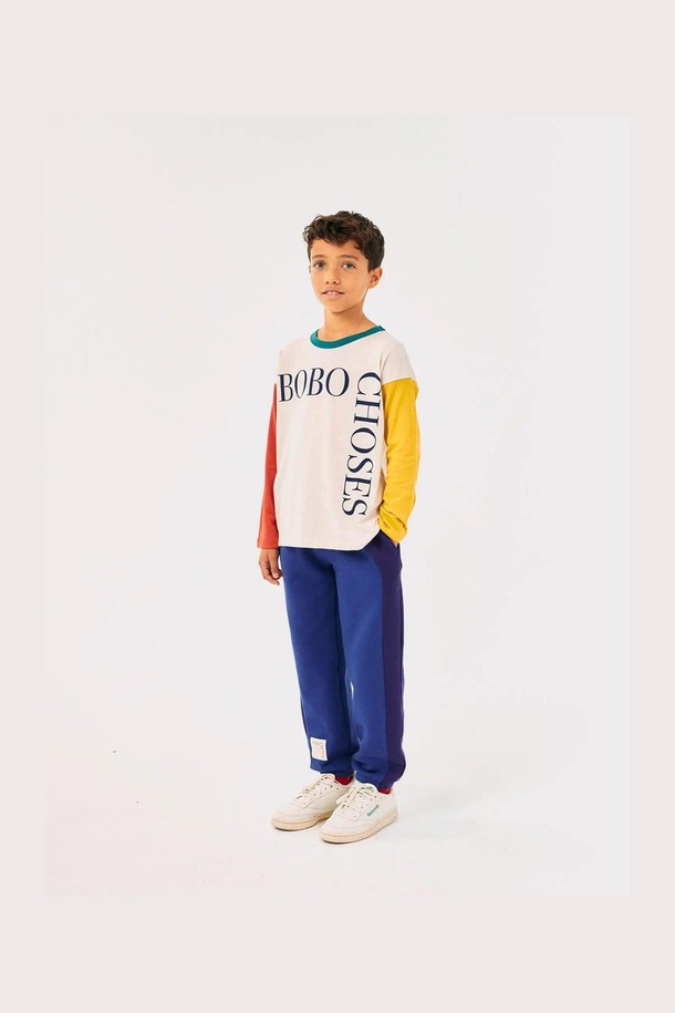 BOBO CHOSES - 의류 - [보보쇼즈 24FW]Bobo Choses Color Block 팬츠