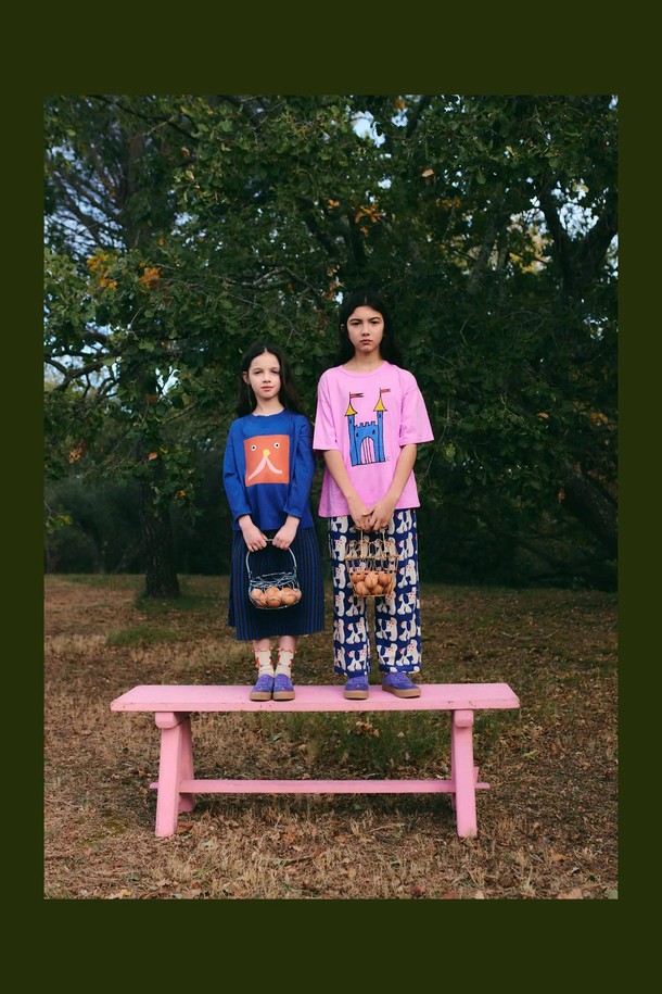 BOBO CHOSES - 의류 - [보보쇼즈 24FW]Faraway Castle 반소매 티셔츠