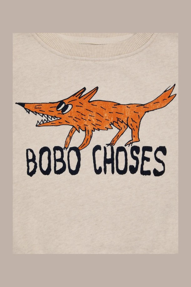 BOBO CHOSES - 의류 - [보보쇼즈 24FW]The Clever Fox 스웨트셔츠