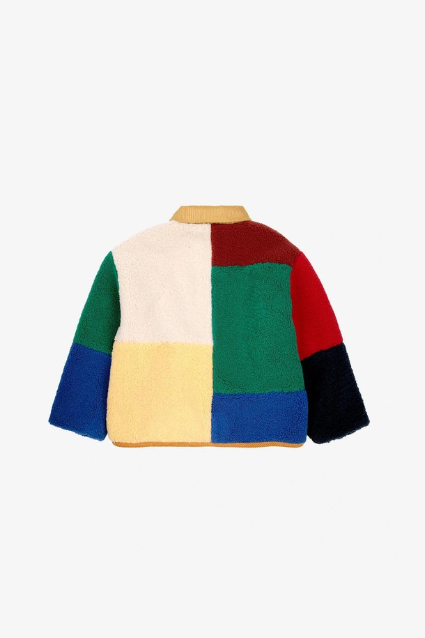 BOBO CHOSES - 의류 - [보보쇼즈 24FW]Color Block 양가죽 재킷