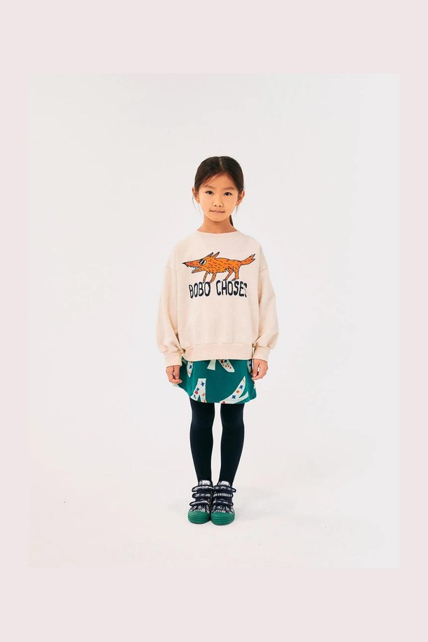 BOBO CHOSES - 의류 - [보보쇼즈 24FW]The Clever Fox 스웨트셔츠