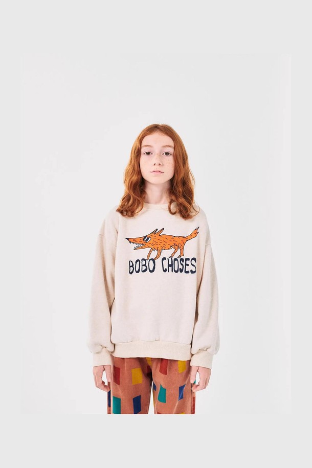 BOBO CHOSES - 의류 - [보보쇼즈 24FW]The Clever Fox 스웨트셔츠