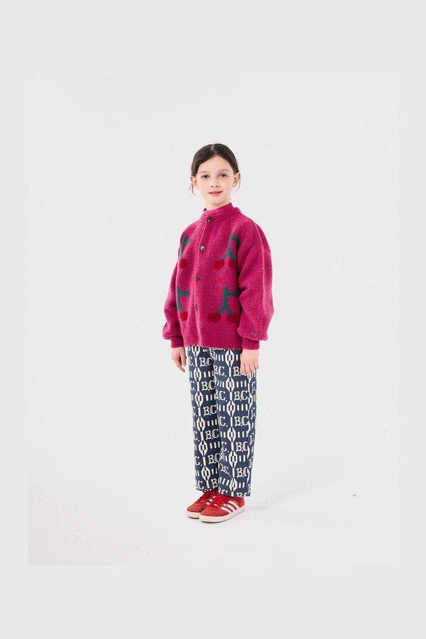 BOBO CHOSES - 의류 - [보보쇼즈 24FW]Bobo Cherry 인타르시아 카디건