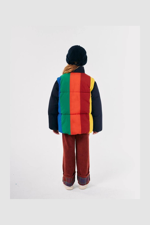 BOBO CHOSES - 의류 - [보보쇼즈 24FW]Bobo Choses 컬러 블록 패딩 아노락