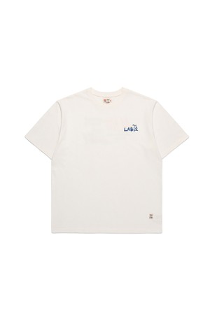 [LAB12 x M.Nii] 레트로 로고 티셔츠 (4color)