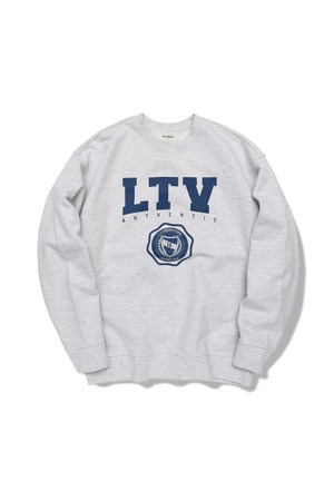 22S/S LTV 유니브 로고 맨투맨 (애쉬)