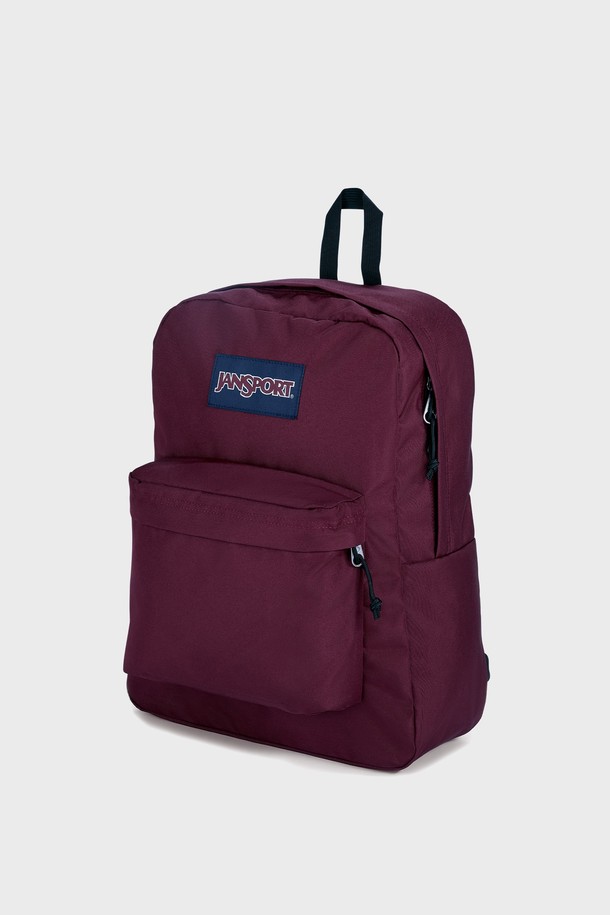 JANSPORT - 백팩 - 잔스포츠 슈퍼브레이크 플러스 랩탑 RUSSET RED