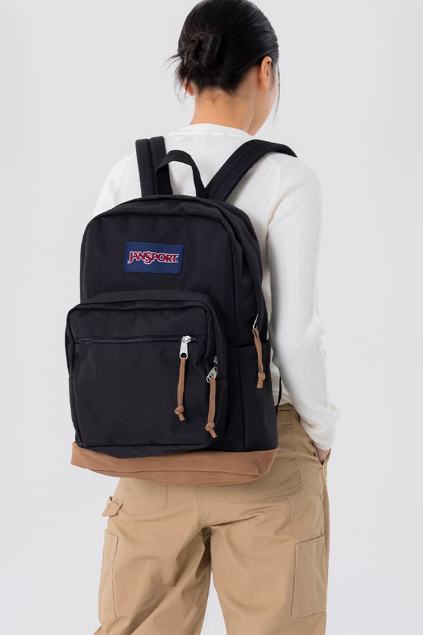 JANSPORT - 백팩 - 잔스포츠 라이트팩 BLACK