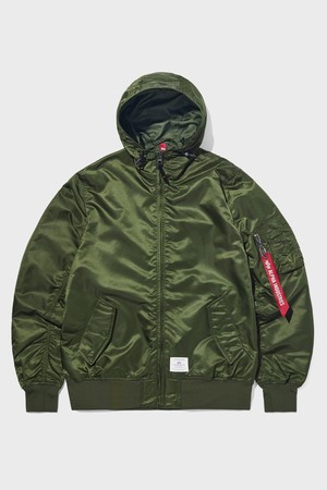 알파인더스트리 L-2B 후디드 GEN2 Dark Green