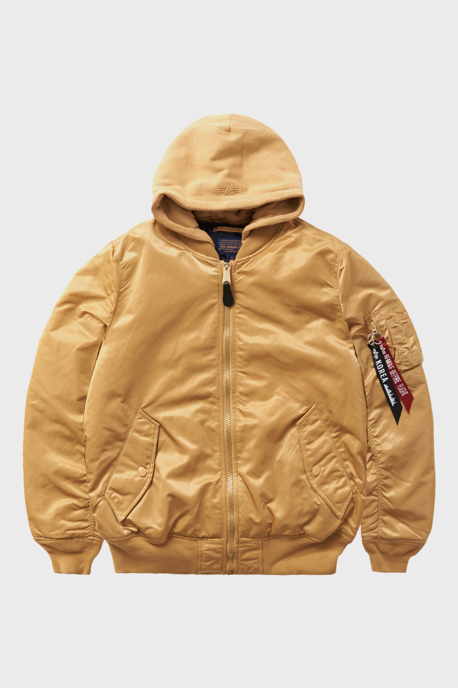 Supreme 21FW Hooded MA-1 Olive | www.vp-concrete.com