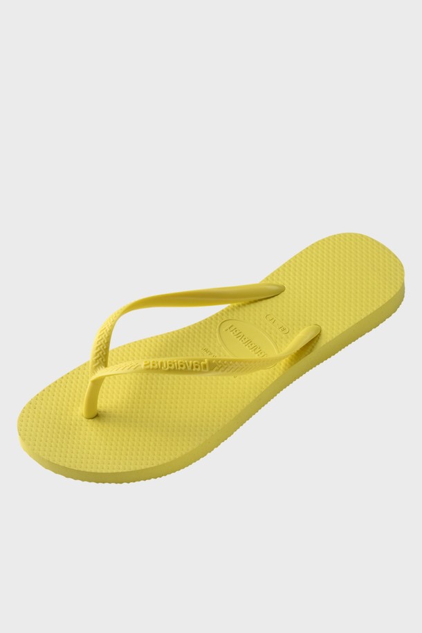 HAVAIANAS - 샌들/슬리퍼 - 하바이아나스 슬림 플립플랍 Pixel Yellow