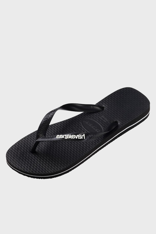 HAVAIANAS - 샌들/슬리퍼 - 하바이아나스 탑 로고 필리트 플립플랍 Black/White