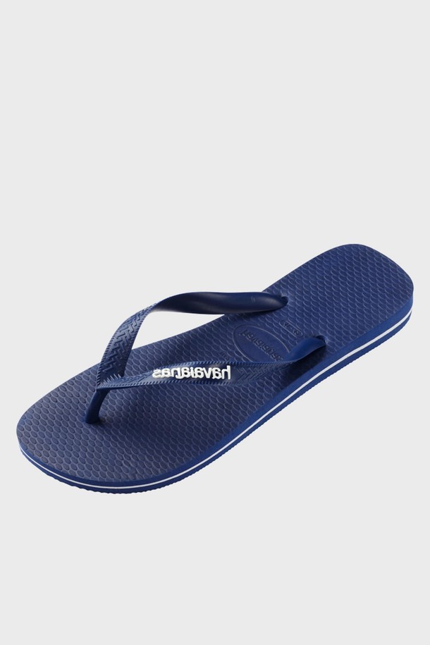 HAVAIANAS - 샌들/슬리퍼 - 하바이아나스 탑 로고 필리트 플립플랍 Navy/White