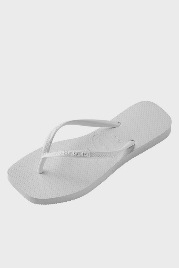 HAVAIANAS - 샌들 - 하바이아나스 슬림 스퀘어 플립플랍 White