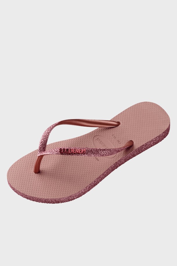 HAVAIANAS - 슬리퍼/뮬 - 하바이아나스 슬림 스파클2 플립플랍 Crocus Rose