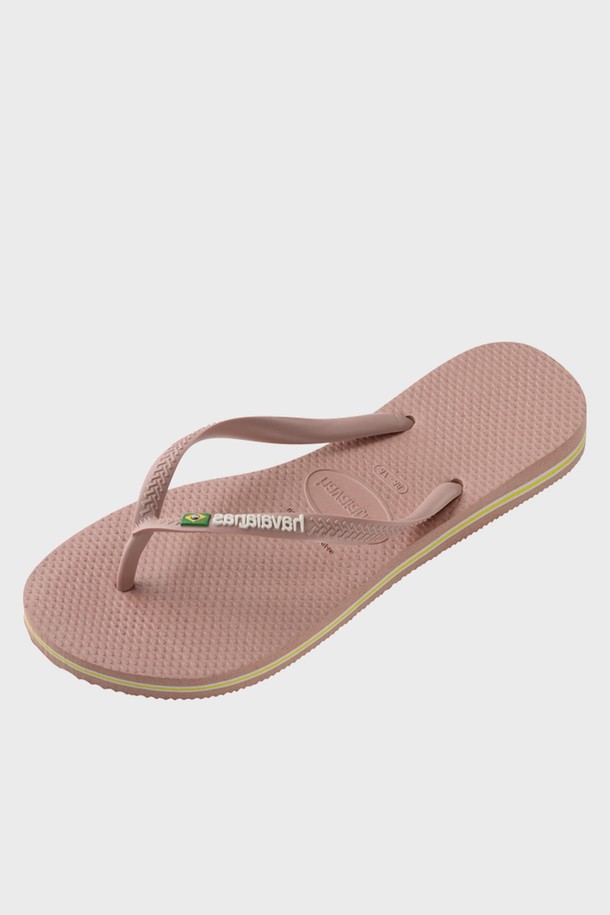 HAVAIANAS - 슬리퍼/뮬 - 하바이아나스 슬림 브라질 플립플랍 Crocus Rose