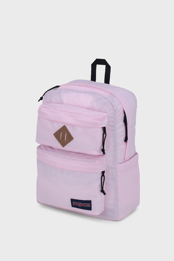 JANSPORT - 백팩 - 잔스포츠 더블 브레이크 PINK ICE