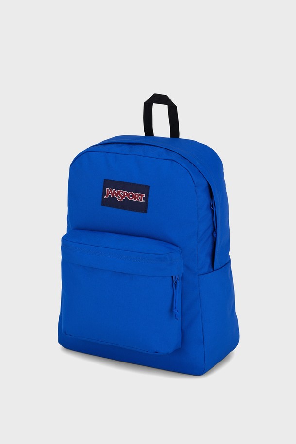 JANSPORT - 백팩 - 잔스포츠 슈퍼브레이크 플러스 랩탑 BLUE IOLITE