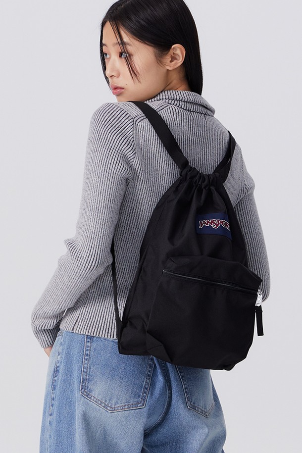 JANSPORT - 백팩 - 잔스포츠 드로우색 BLACK