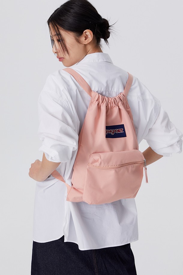 JANSPORT - 백팩 - 잔스포츠 드로우색 MISTY ROSE