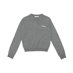 Giant Smiley Knit PK Shirt-a