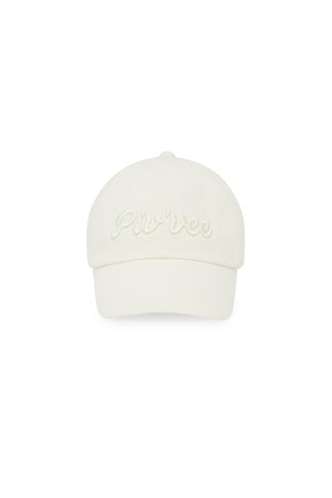 Logo Embroidered Ball Cap_BEIGE-a