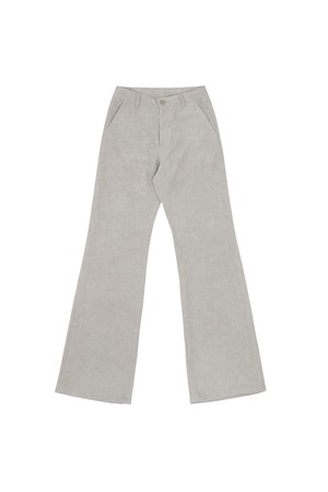 Corduroy Bootcut Pants_GREY-a