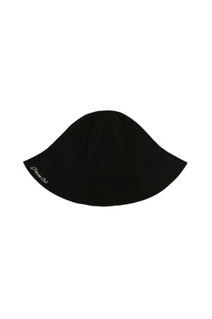 Peach Touch Bucket Hat_BLACK-a