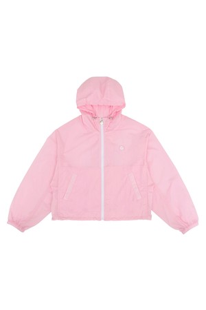 Giant Smiley Windbreaker_PINK-a